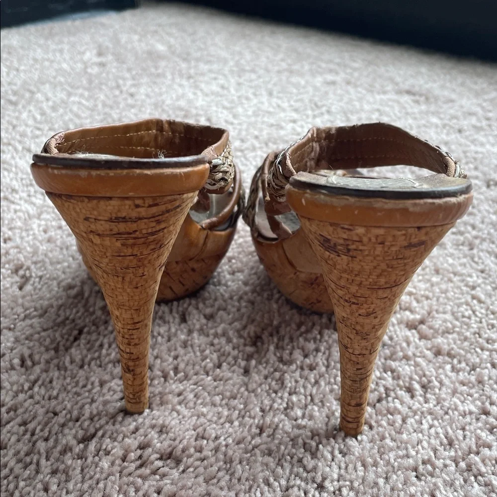 Boston Proper, woven summer sandals, size 7